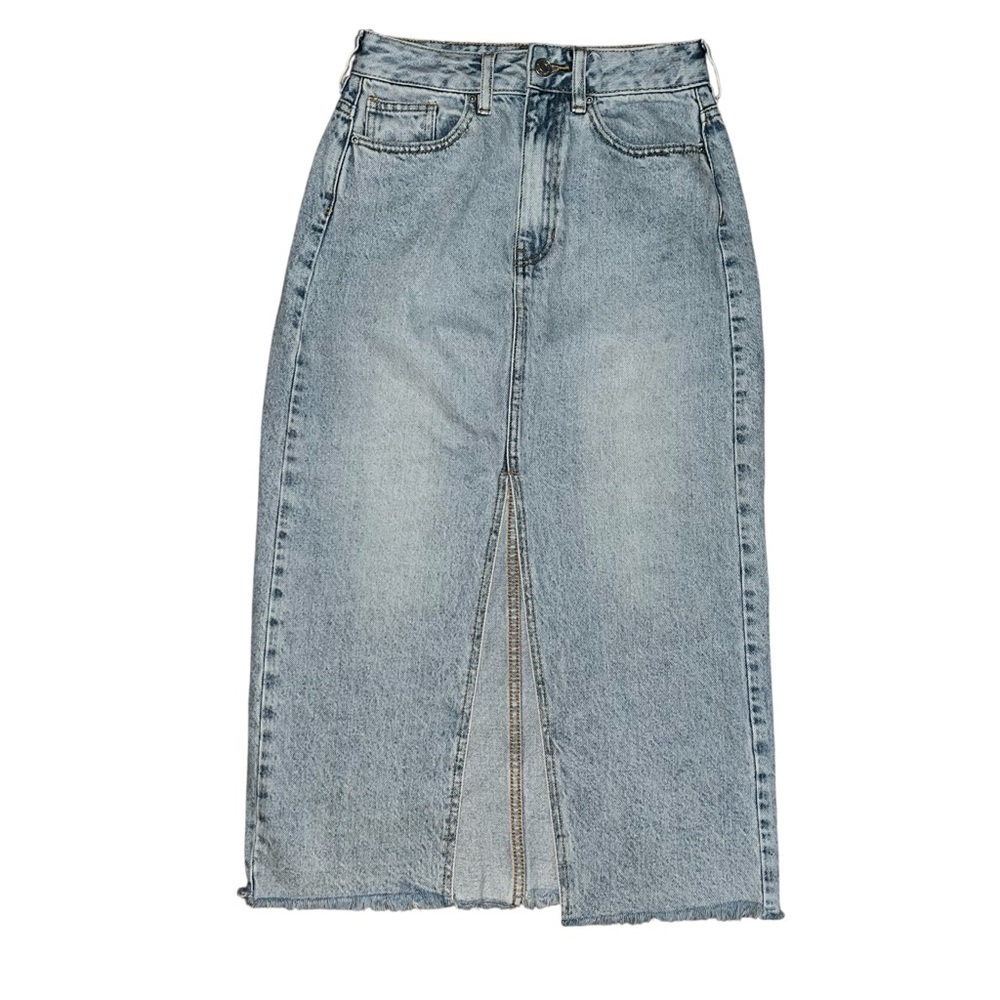 PacSun Long Denim Skirt Size 23